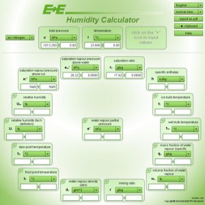 Humidity Calculator