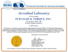 PCB Load & Torque' s Certificate
