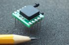 Flow air pressure sensor