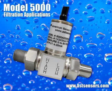 Differential pressure sensor