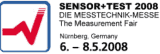 SENSOR+TEST 2008 logo